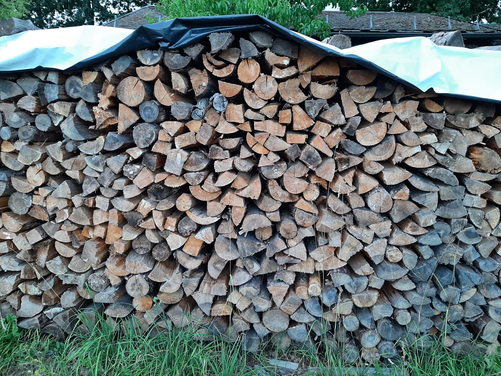 Gespaltenes Meterholz / Brennholz